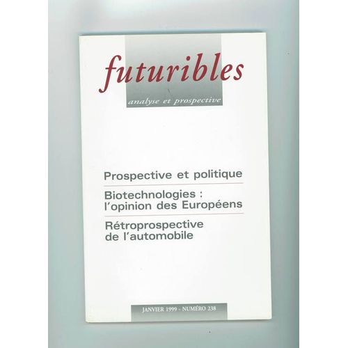 Futuribles  N° 231