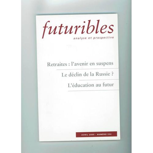 Futuribles  N° 252