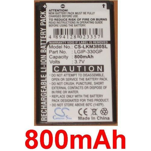 Batterie Lithium Pour  Lg Km500