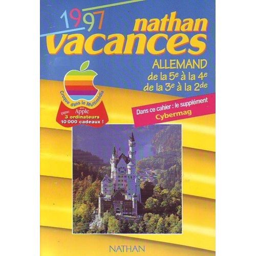 Nathan Vacances  Allemand De La 5° A La 4 ° De La 3° A  La 2°