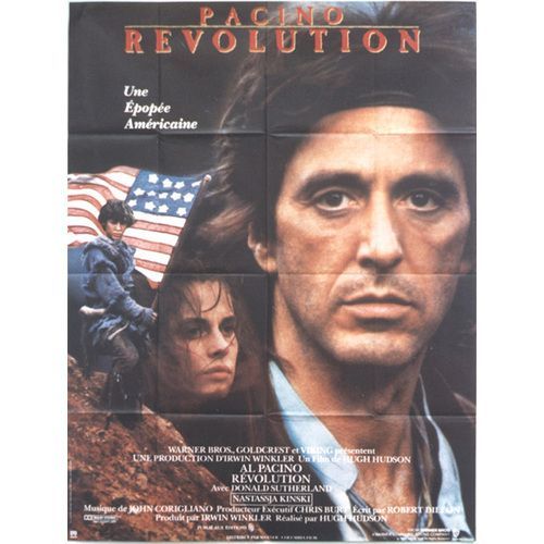 Revolution - Affiche Originale Française Grand Format De Film De 1986 Avec Al Pacino