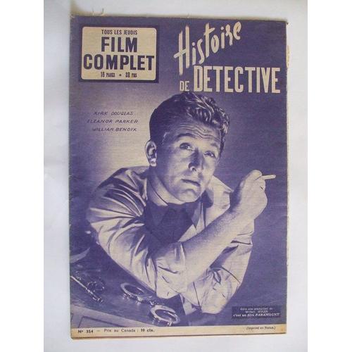 Film Complet 1953  N° 354 : Histoire De Detective Kirk Douglas Eleanor Parker William Bendix