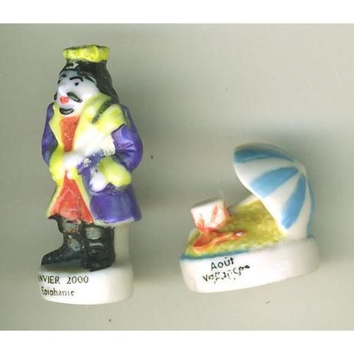 Lot 2 Fèves - Série Des Mois De L'année