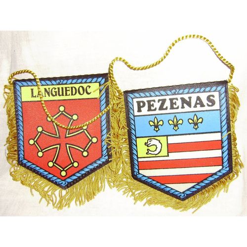 Ecusson Blazon Ville De Pezenas Languedoc