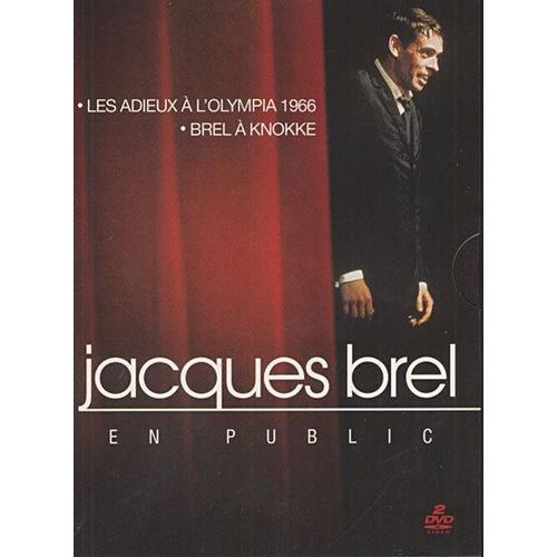 Jacques Brel :  Les Adieux A L'olympia 1966 / Casino De Knokke 1963 - Coffret Double Dvd