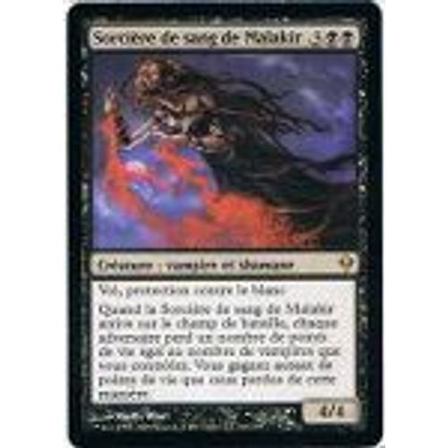 Foil Premium  Sorcière De Sang De Malakir - Magic Mtg - Zendikar 100 - R