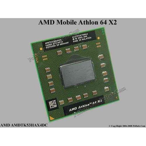 Processeur - AMD Athlon 64 X2 Mobile  TK-53 - 1.7 GHz - Socket S1 - Cache L2 2 x 256 Ko