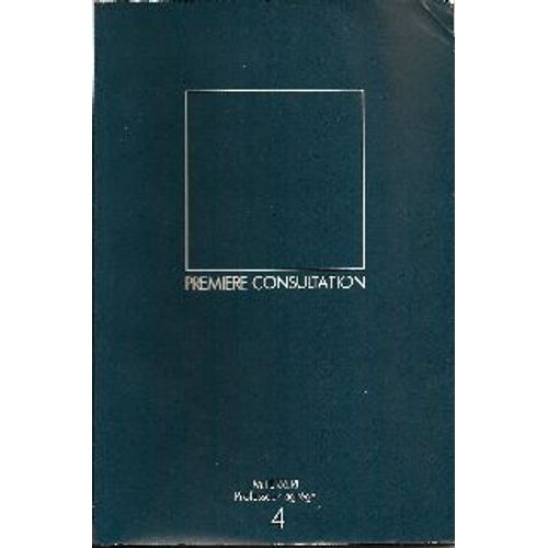 Premiere  Consultation