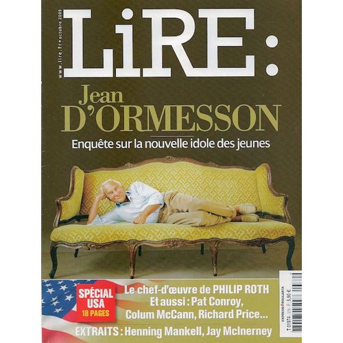 Lire  N° 379 : Jean D'ormesson - Enquête Sur La Nouvelle Idole Des Jeunes
