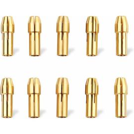 10Pcs 4.8MM Drill Chuck,Mandrin de Serrage en Laiton Tige Mandrins de ...