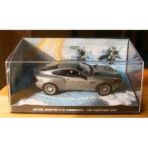 Diorama Aston Martin V12 Vanquish Die Another Day Bond Universal Hobbies 1/43-Universal Hobbies