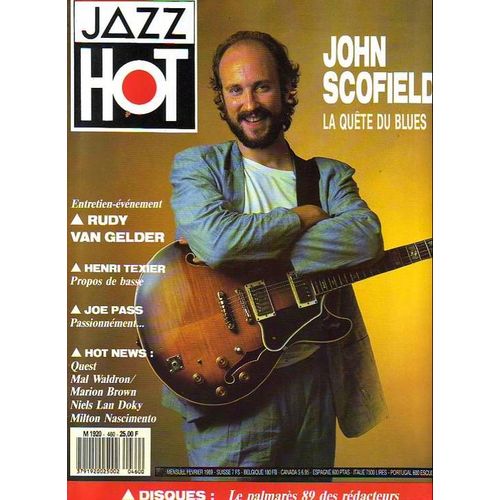 Jazz Hot N° 460 - John Scofield Jazz Hot N° 460 - John Scofield