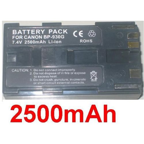 Batterie Camescope Canonbp-930g Pour Camescope Ou Appareil Photo