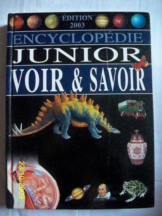 Encyclopedie Junior Voir Et Savoir