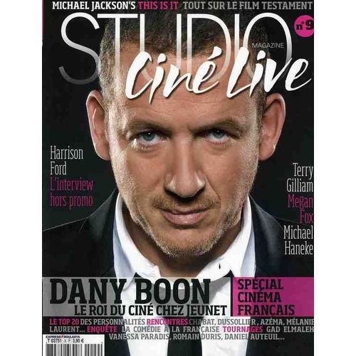 Studio Cine Live  N° 9 : Dany Boon Le Roi Du Ciné Chez Jeunet