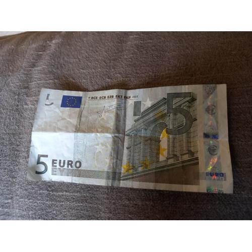 Billet De 5€ 2002