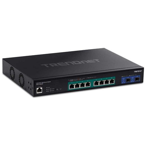 trendnet commutateur de port 2.5g web smart poe 10