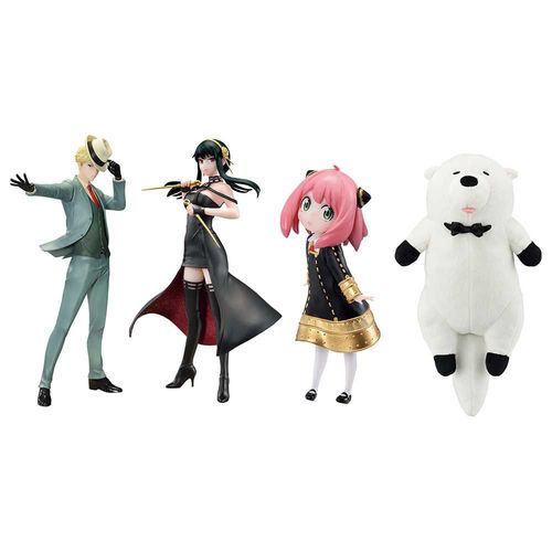 Banpresto Parcelle Ichiban Kuji Spy X Family Extra Mission 80 Articles Loterie Figurine