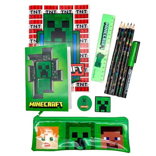 Toybags Ensemble De Papeterie Minecraft Tnt