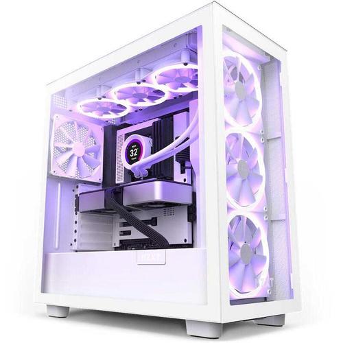 nzxt cas de la tour cm h71ew 02 h7 elite rgb