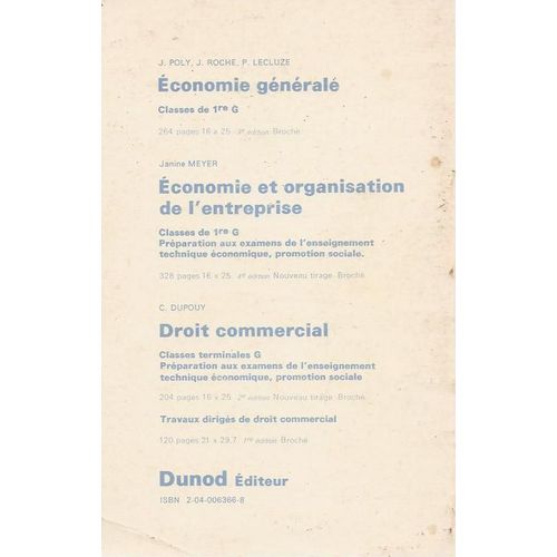 Droit Civil - 1 G, Lycées Techniques, Cours Professionnels