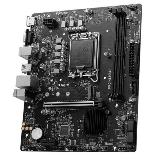 msi carte mere pro h610m e