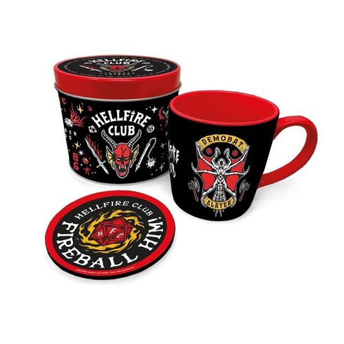 Pyramid Ensemble De Tasses Et De Dessous De Verre Stranger Things