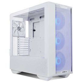 Boitier PC Moyen Tour E-ATX Lian-Li Lancool III RGB avec panneaux vitrés - Blanc