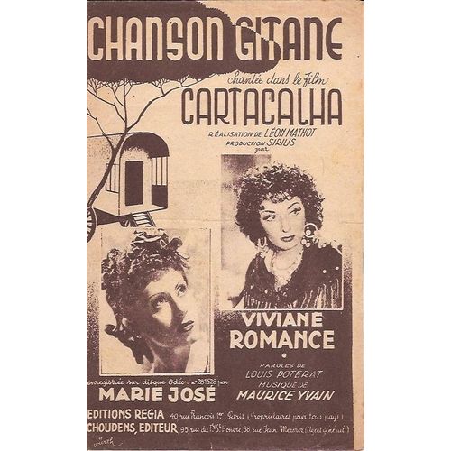 Chanson Gitane Chantée Dans Le Film Cartacalha Par Viviane Romance