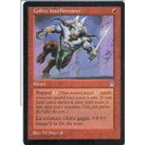 Colère Bouillonnante  - Magic Mtg - Forteresse 0 - C