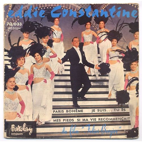 Du Film "Folies-Bergère": Paris Bohême / Je Suis... Tu Es / Mes Pieds / Si Ma Vie Recommençait (E.P. Biem 1959)