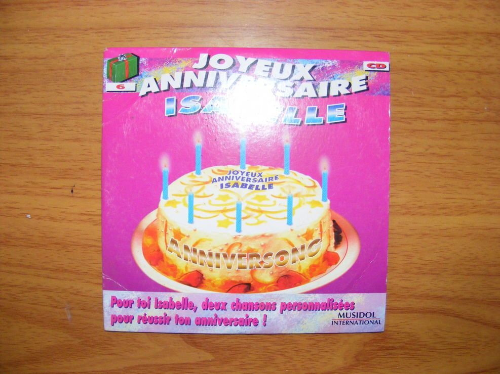 Joyeux Anniversaire Dominique Cd Rakuten
