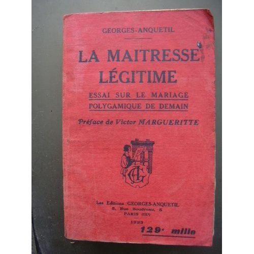 La Maîtresse Légitime