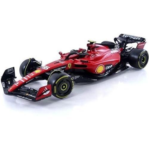 Voiture 1/18 Bburago Ferrari Sf-23 Officiel Formule 1 Carlos Sainz 55