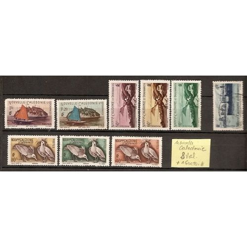 Nouvelle Calédonie - 8 Valeurs Neuves Et Oblitérées + 1 Offerte