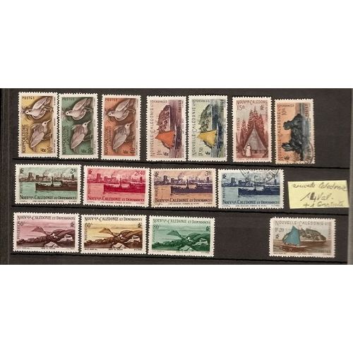 Nouvelle Calédonie - 14 Valeurs Neuves Et Oblitérées +1 Offerte.