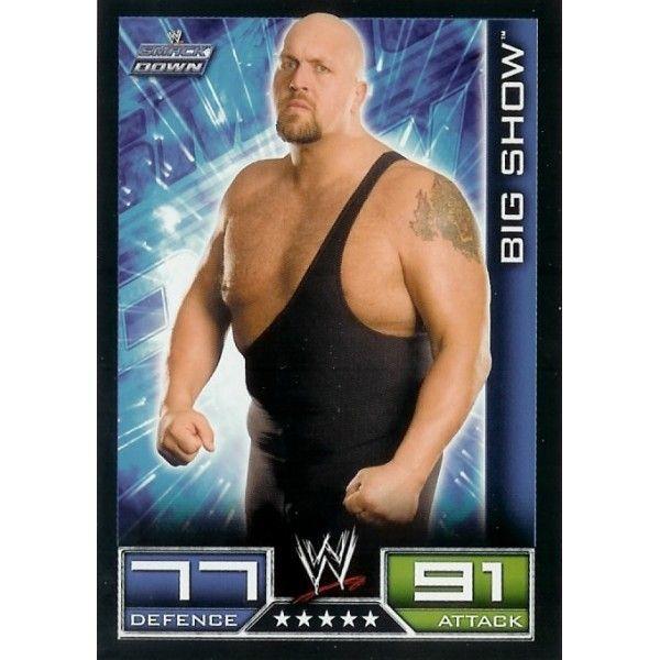 Carte Wwe Slam Attax Big Show Smackdown Rakuten