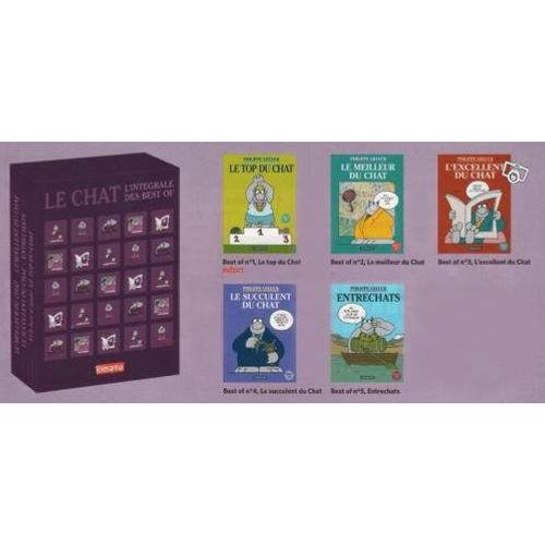 Le Chat - L'intégrale Best Of - Coffret 5 Mini Bd