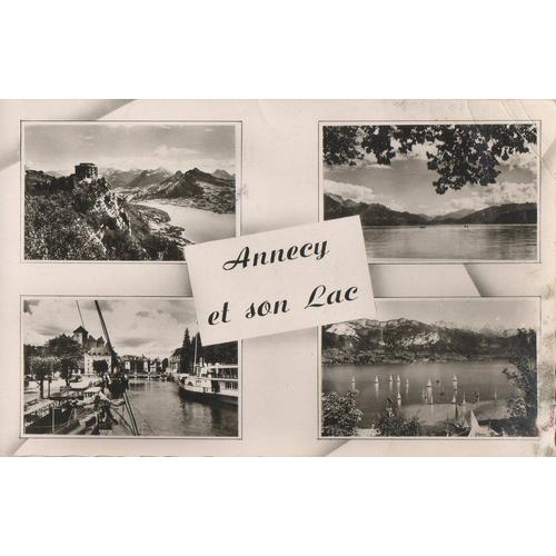 Carte Postale - Annecy - Multivues  1960