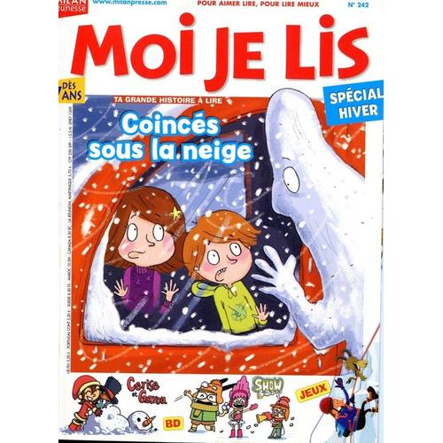 Moi Je Lis  N° 242 : Coincés Sous La Neige