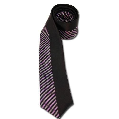 Cravate Noir 140 * 4 Cm