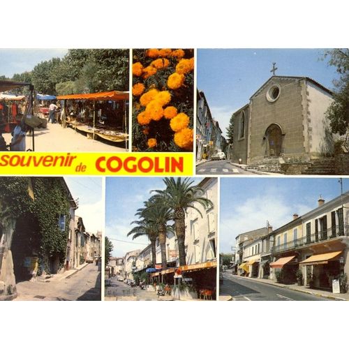 Cogolin . " Vues  Diverses De La Ville " Var . 1985