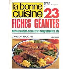 Bonne Cuisine Fiches Geantes - Meilleures offres neuf et