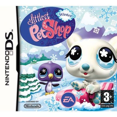 Littlest Petshop Winter + Stylet Petshop Nintendo Ds