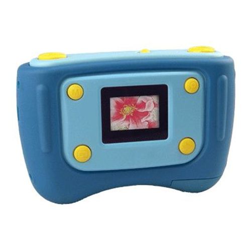 Easypix VX130 Smile bleu - Appareil Photo Numérique specialement concu pour les enfants - 1,3 MPixels - 5 Par interpolation - Ecran LCD TFT 1,3"