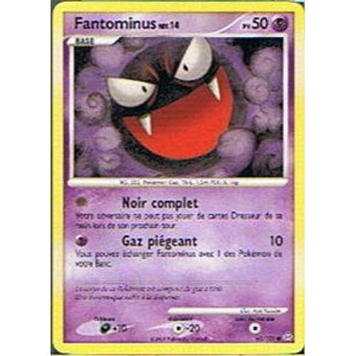Fantominus - Pokemon - Tempete 62 - C