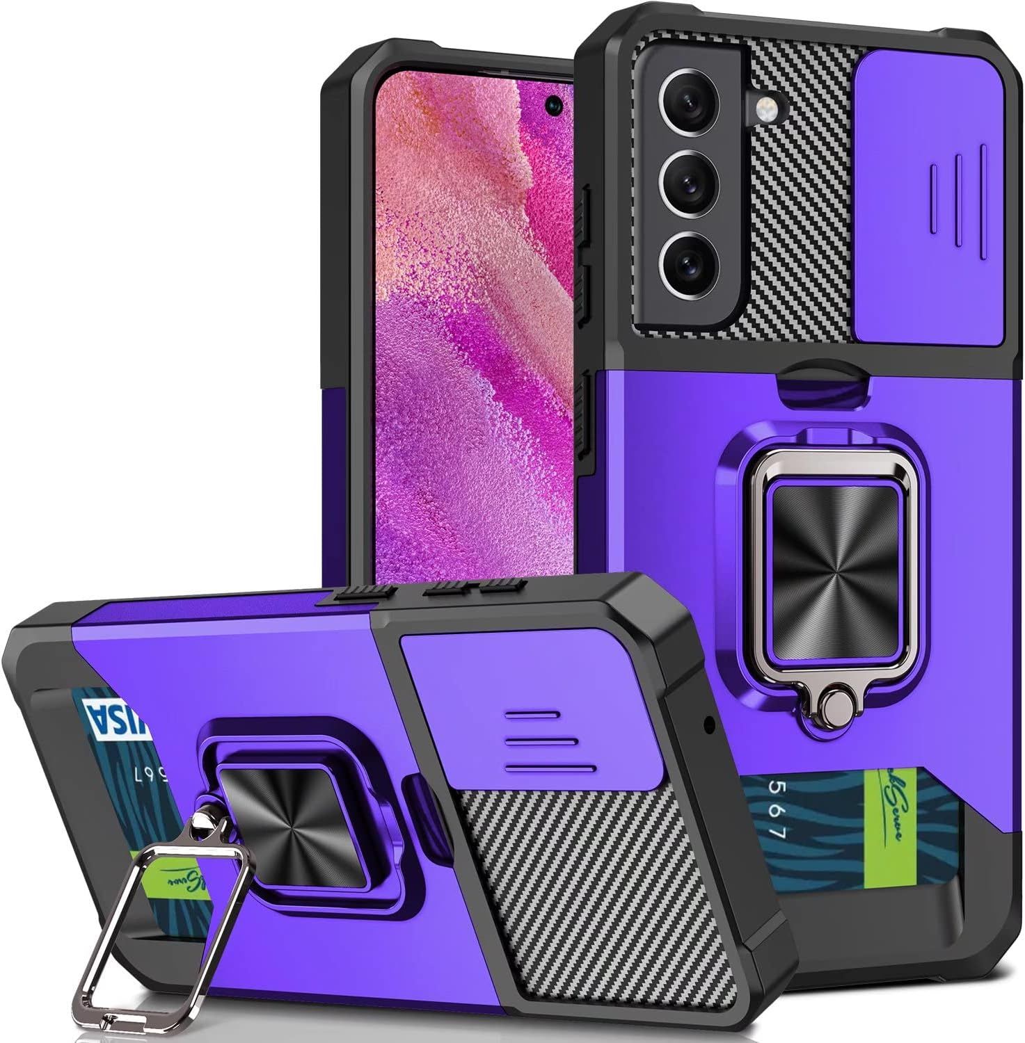 Coque Compatible Avec Samsung Galaxy A04, [Qualite Militaire...