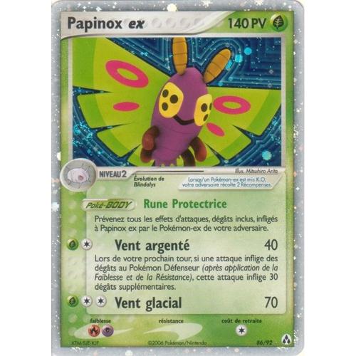 Pokémon - Carte Papinox  Ex - Createurs De Legendes 140 Pv