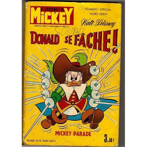Mickey Parade 1003 Bis Hors-Série N° 1003 : Donald Se Fache