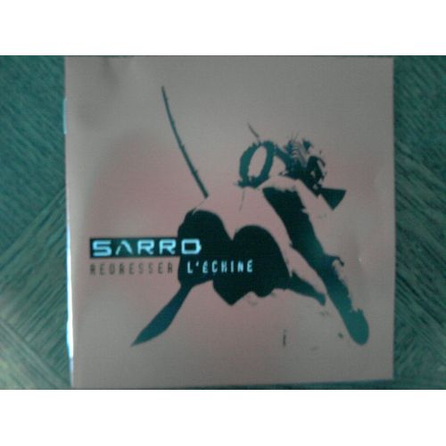 Cd Du Chanteur Francais"Sarro"Titre"Redressser L'échine"